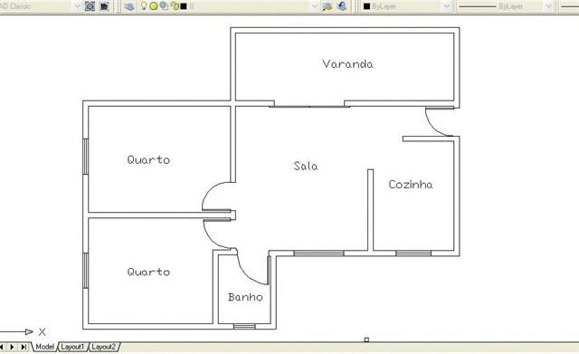 PROJETO EM AUTOCAD EM PETROPOLIS