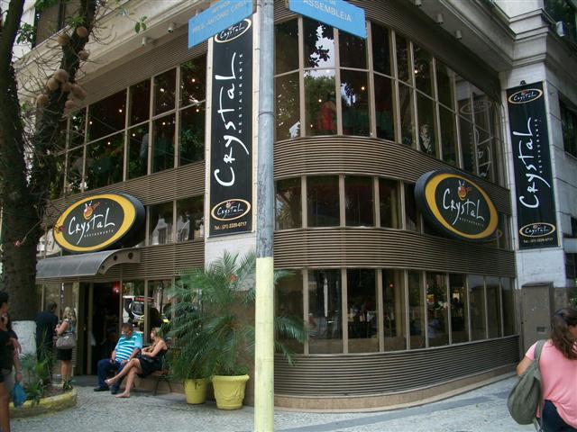 RESTAURANTE NO CENTRO DO RIO DE JANEIRO - CRYSTAL RESTAURANTE - RJ