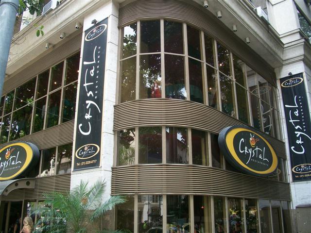 RESTAURANTE NO CENTRO DO RIO DE JANEIRO - CRYSTAL RESTAURANTE - RJ