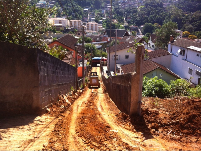 TERRAPLANAGEM EM PETROPOLIS - RJ