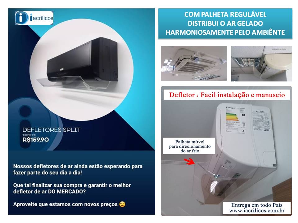Defletor para Ar Condicionado no Rio de Janeiro  Marcas e Modelos