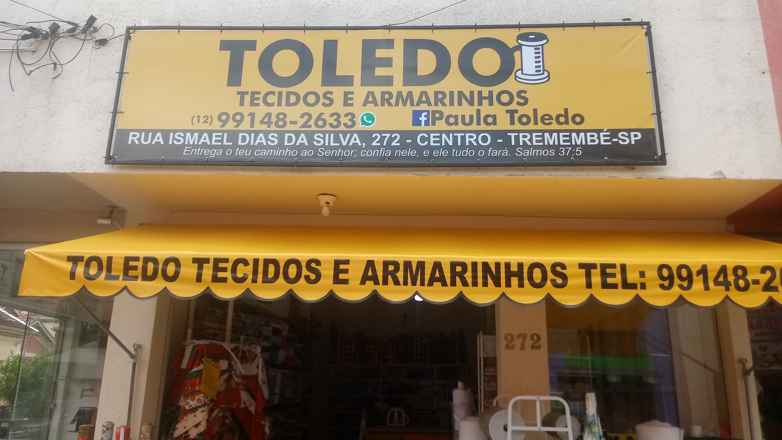 LOJA DE TECIDOS EM TREMEMBÉ - SP