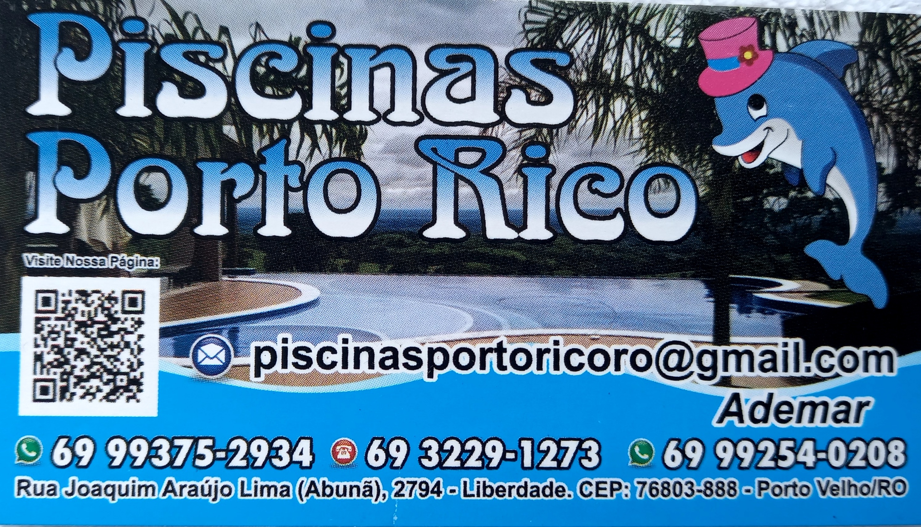 Produtos para Piscinas em Porto Velho - PISCINAS PORTO RICO 