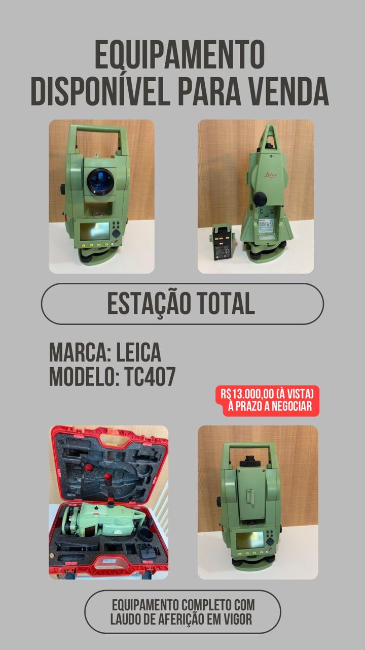 Equipamentos Topográficos em Porto Velho - RONDOMAP