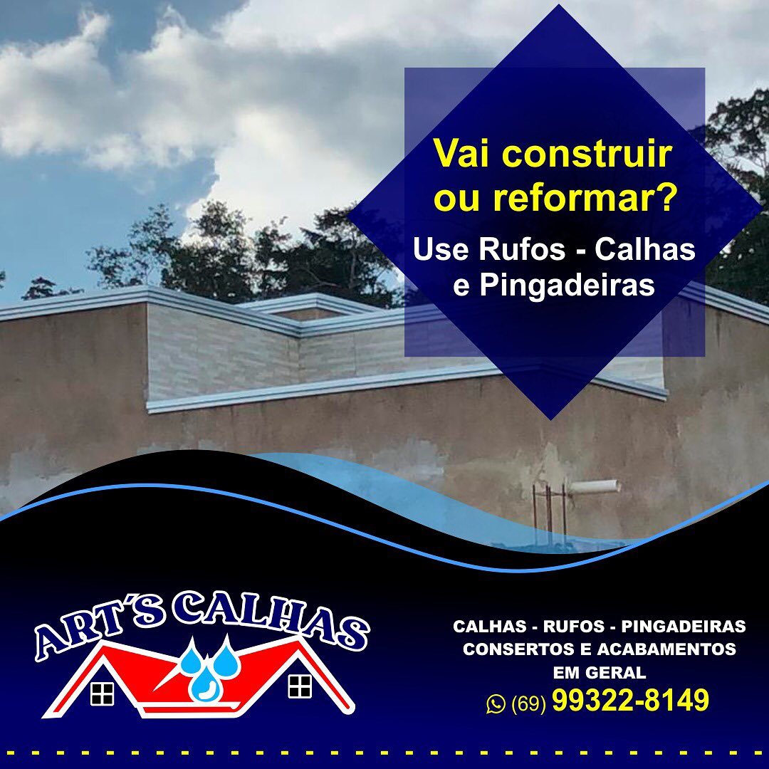 CALHAS EM ARIQUEMES - RO