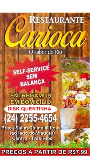 RESTAURANTE EM TRÊS RIOS