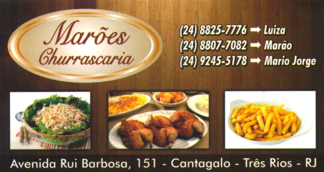 RESTAURANTE EM TRÊS RIOS