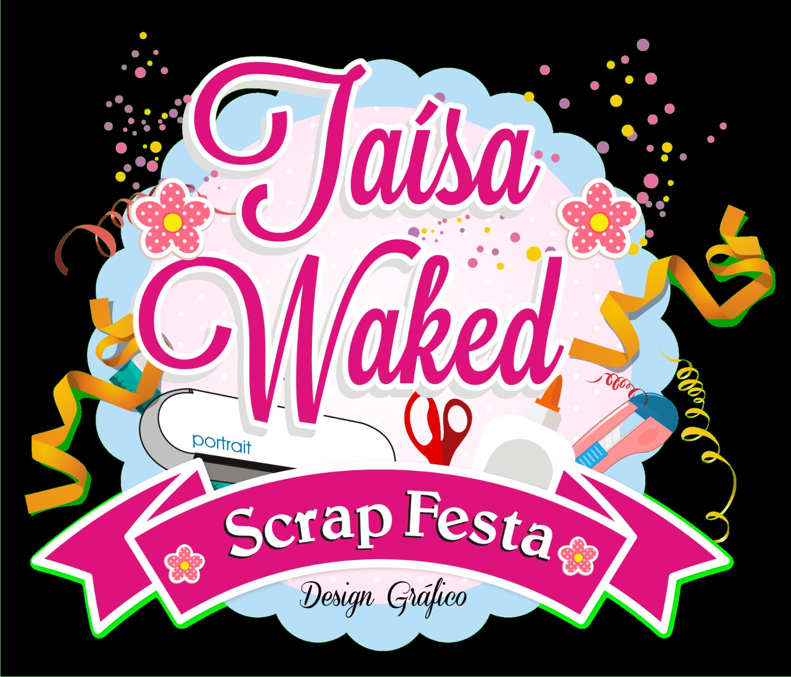 TAISA WAKED SCRAP FESTAS-