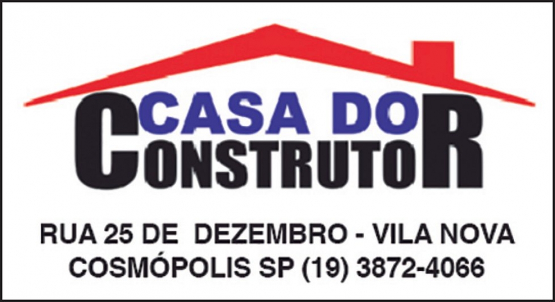 Casa do Construtor de Cosmópolis está em novo endereço!